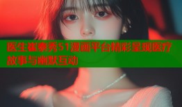 医生崔泰秀51漫画平台精彩呈现医疗故事与幽默互动