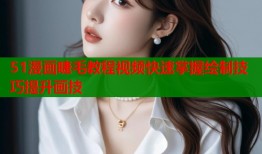 51漫画睫毛教程视频快速掌握绘制技巧提升画技