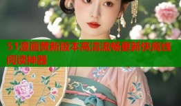 51漫画黄新版本高清流畅更新快离线阅读神器