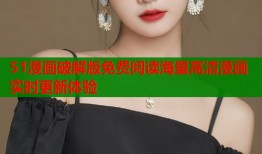 51漫画破解版免费阅读海量高清漫画实时更新体验