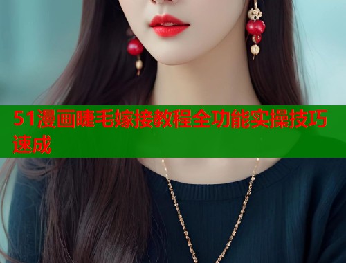 51漫画睫毛嫁接教程全功能实操技巧速成 51漫画睫毛嫁接教程全功能实操技巧速成